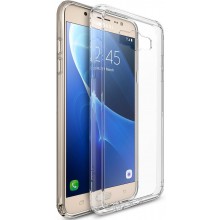 Силиконовый прозрачный чехол для Samsung Galaxy J7 (16)